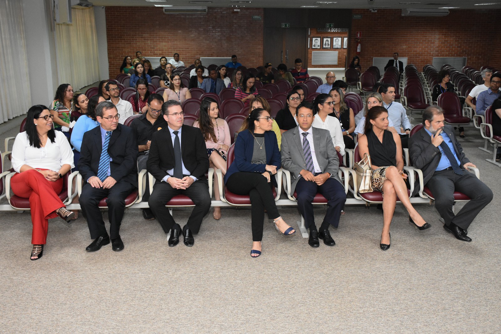 Membros e servidores do Sistema de Justiça estiveram presentes ao lançamento