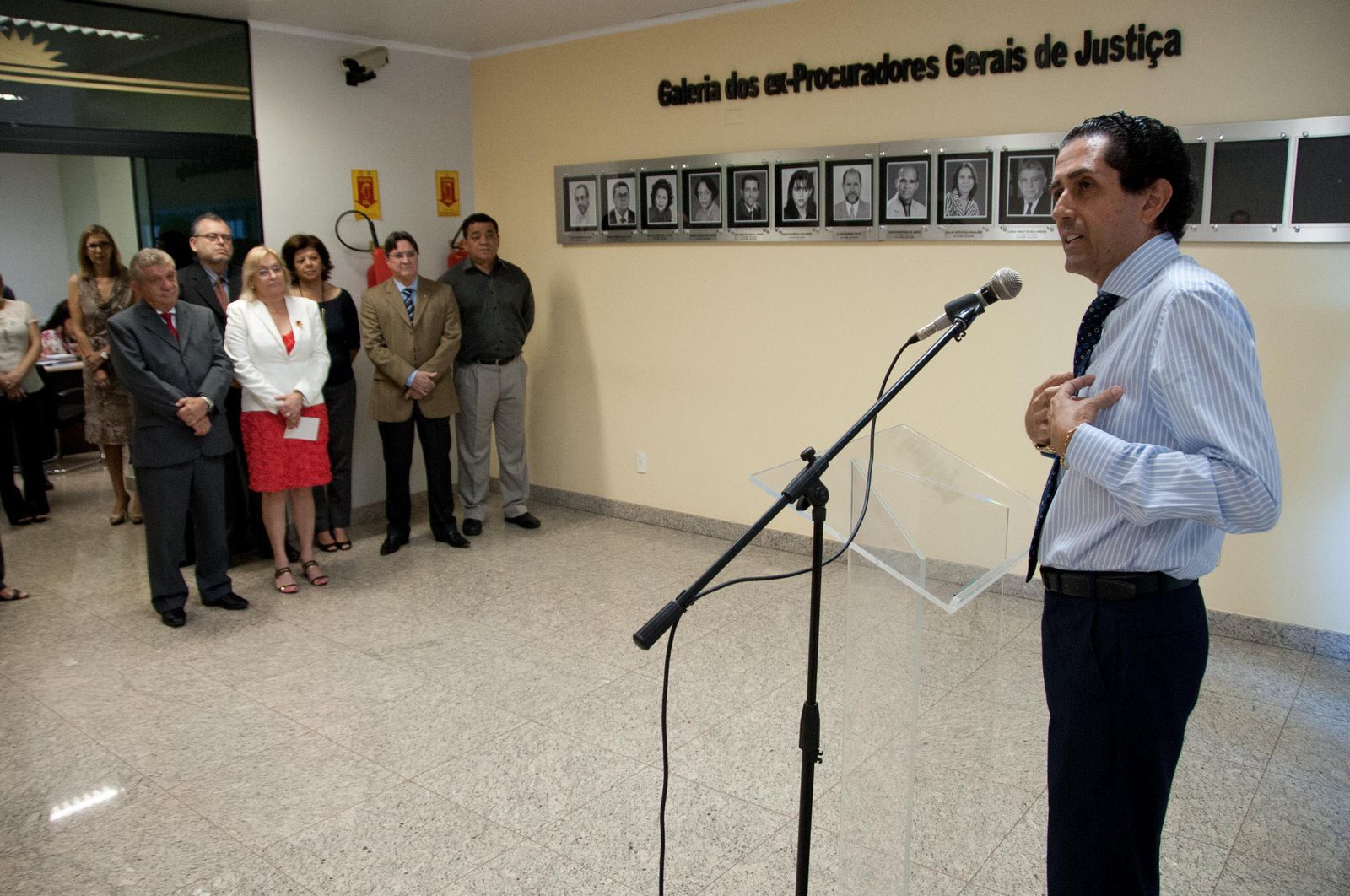 Subprocurador-Geral de Justiça, José Omar de Almeida Junior falou em nome do Colégio de Procuradores