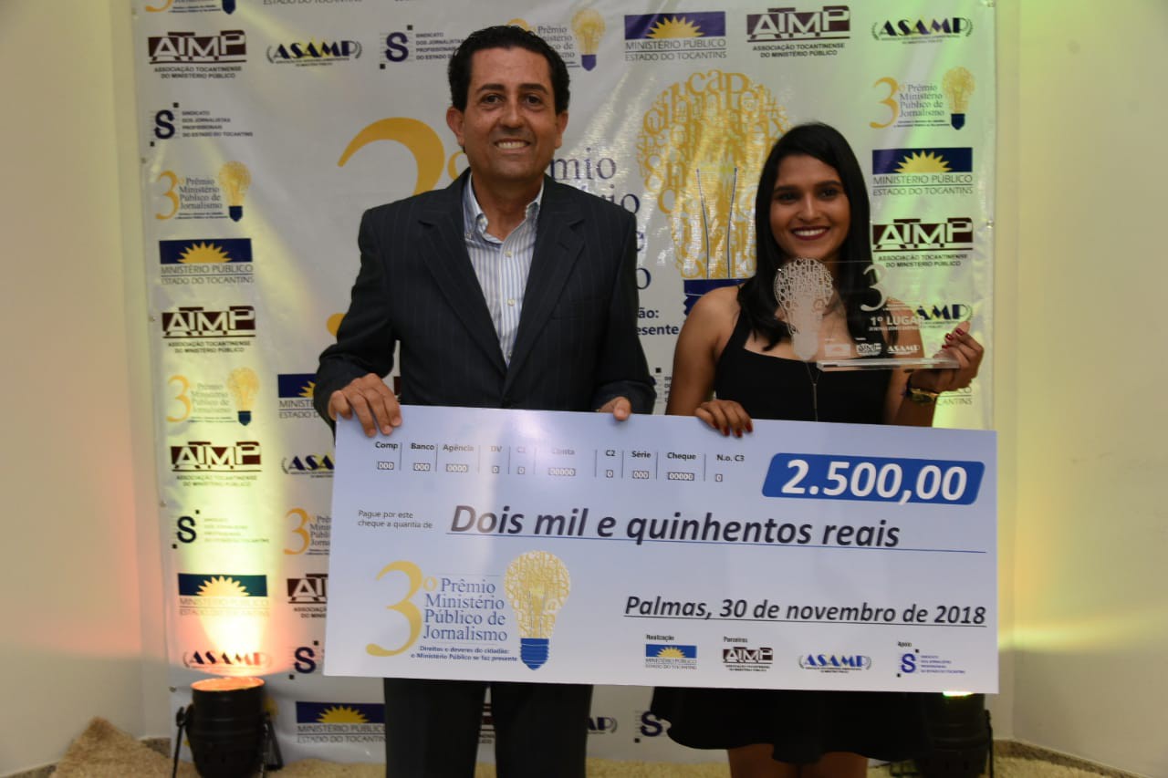 Luana Fernanda - 1º Lugar categoria impresso