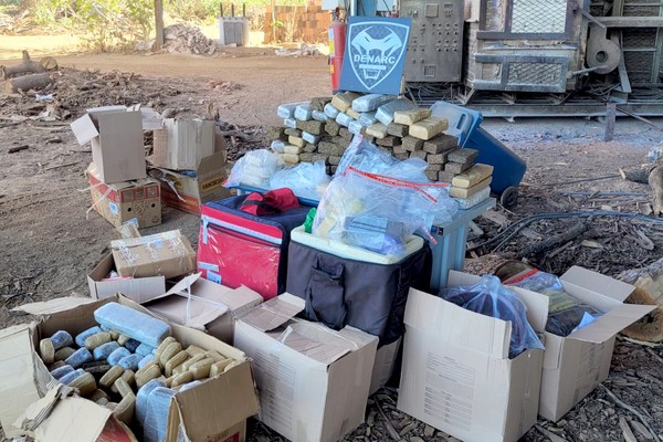 Foram destruídos 226 quilos de substâncias como maconha, cocaína e “crack”