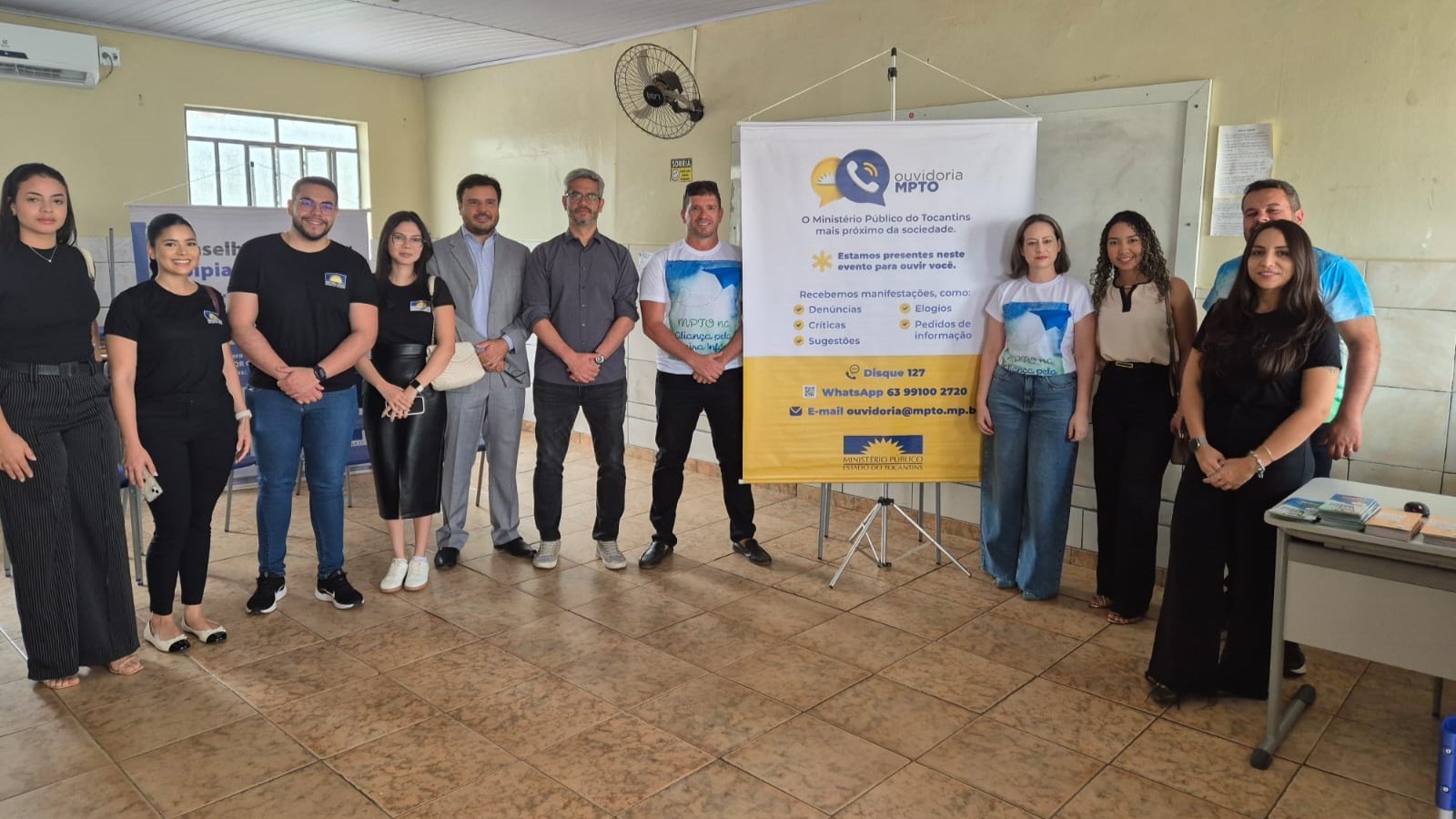 MPTO disponibilizou serviços do Projeto Minicidadão e da Ouvidoria