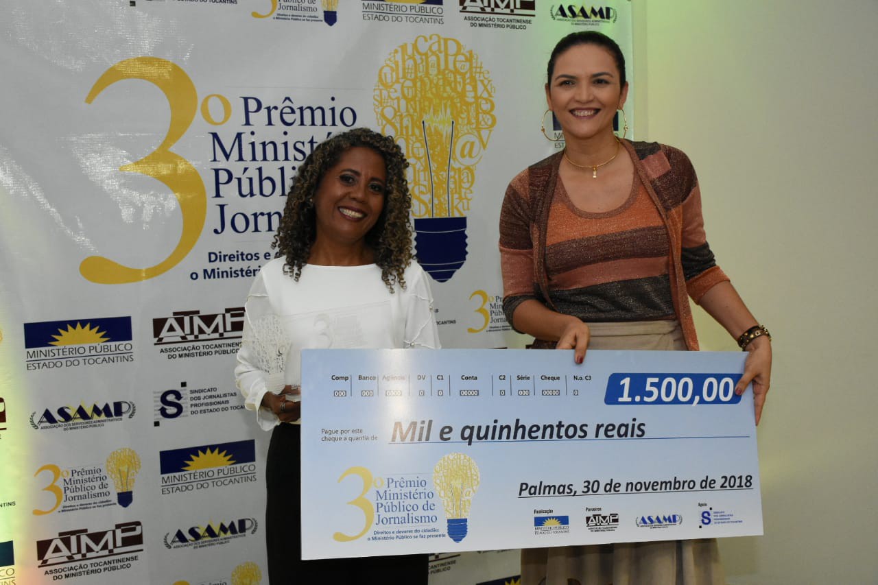  Mara Santos - 2º Lugar categoria Radiojornalismo