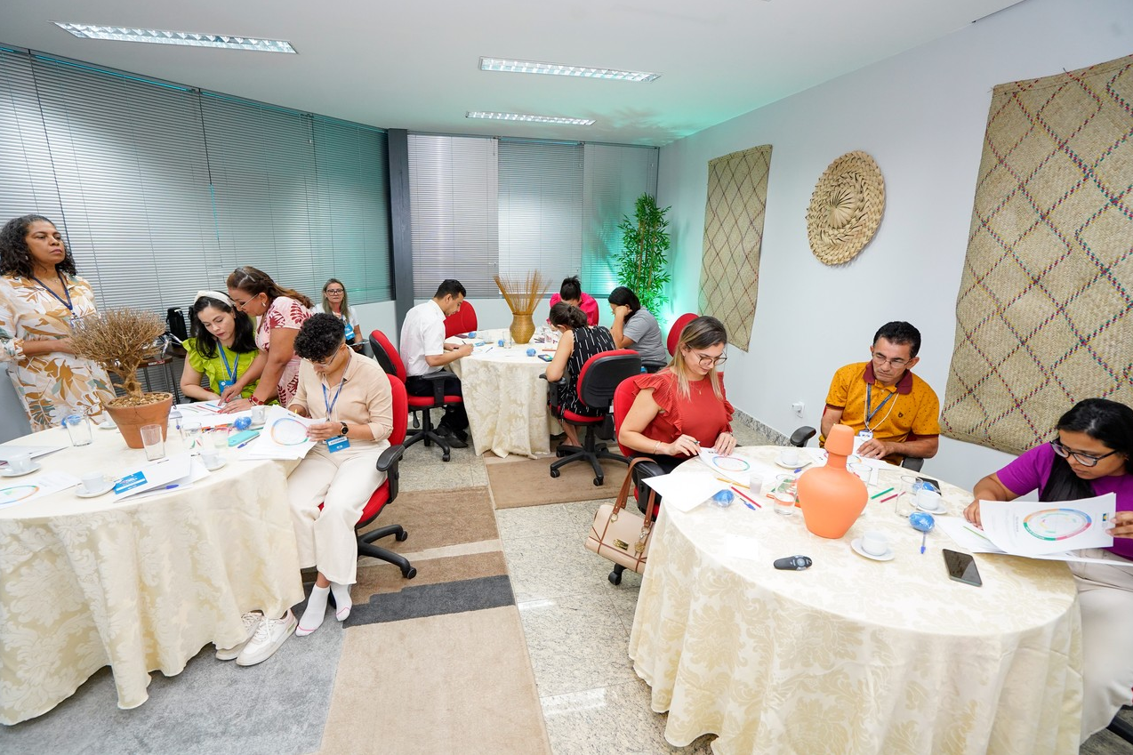 Integrantes participaram da Oficina de Imersão “Roda da Vida”