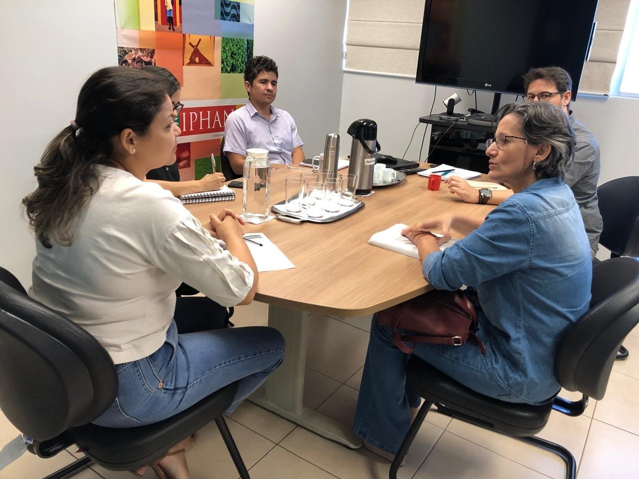 Reunião com representantes do Instituto do Patrimônio Histórico e Artístico Nacional (Iphan)