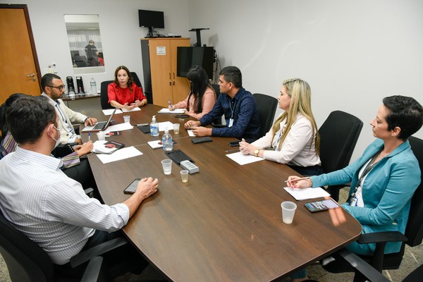 A reunião aconteceu na sede do MPTO, em Palmas