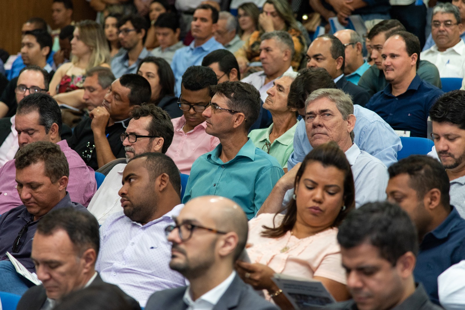 Auditório do TCE ficou lotado