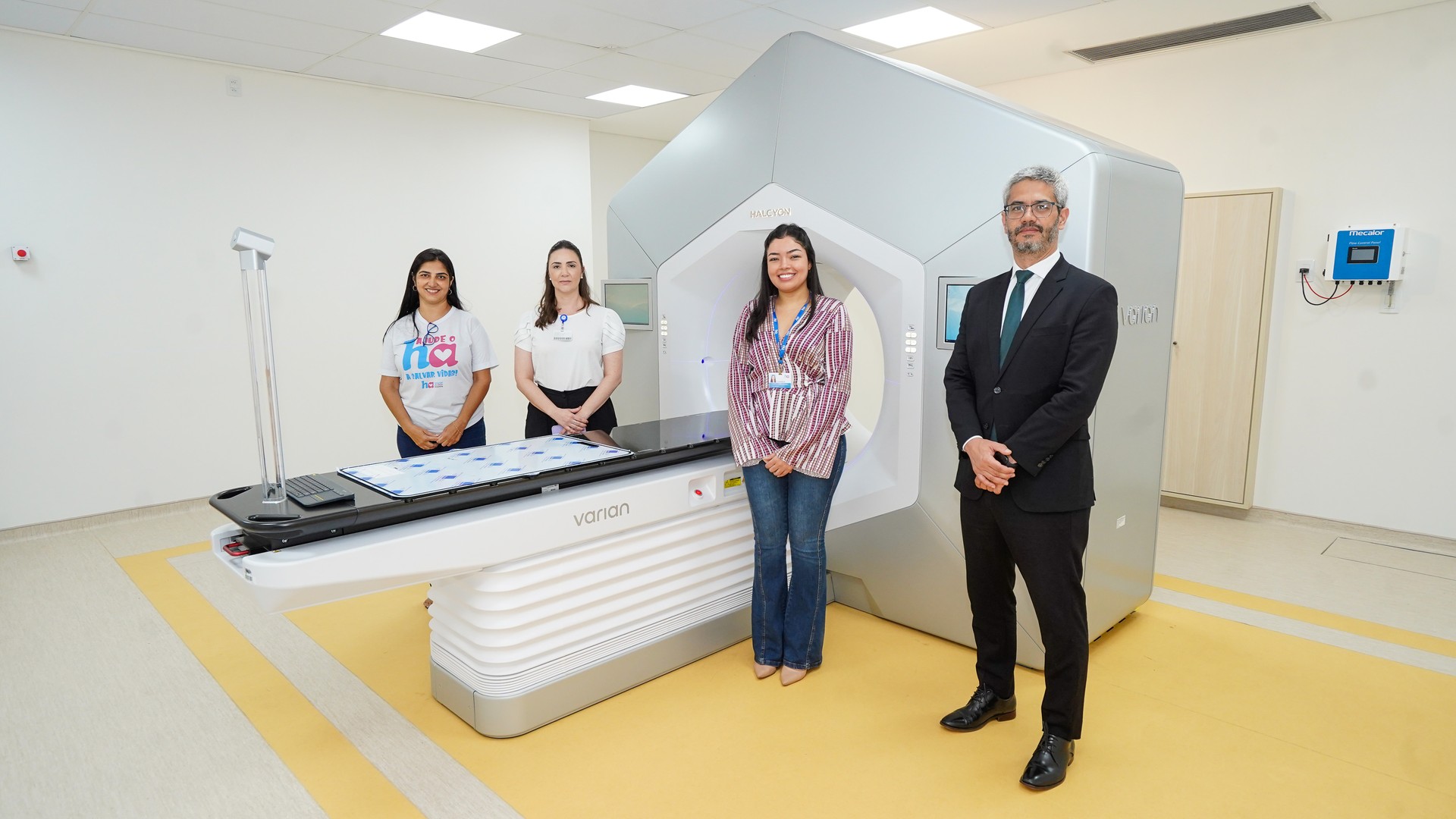 Casaroti também percorreu as instalações do hospital