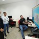 O prefeito também visitou a sede do Caoma e conheceu os painéis de monitoramento