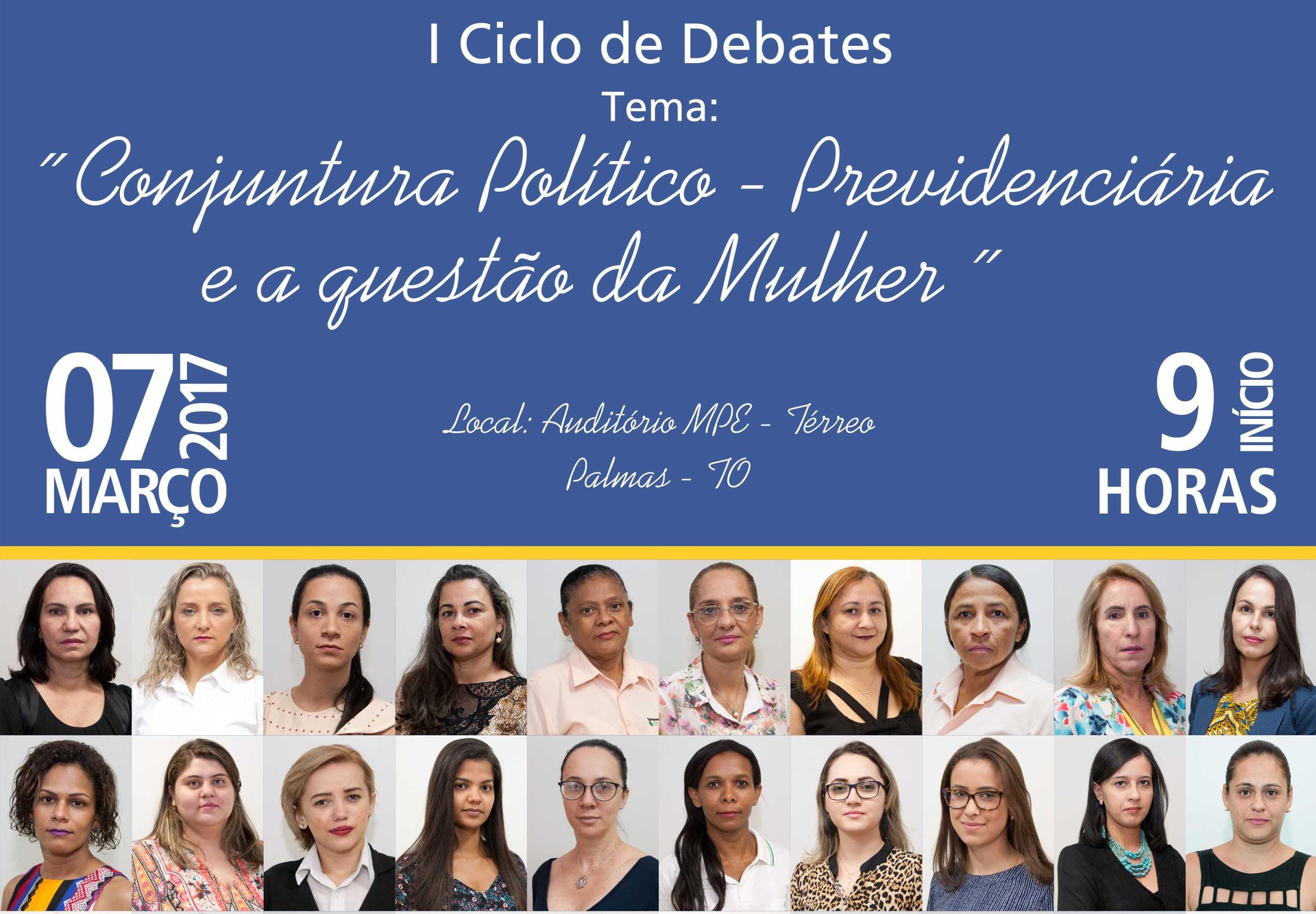 Evento homenageia as mulheres em referência ao dia Internacional da Mulher
