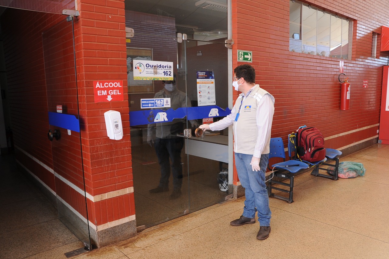 Técnicos do Caosaúde visitaram todos os ambientes da rodoviária