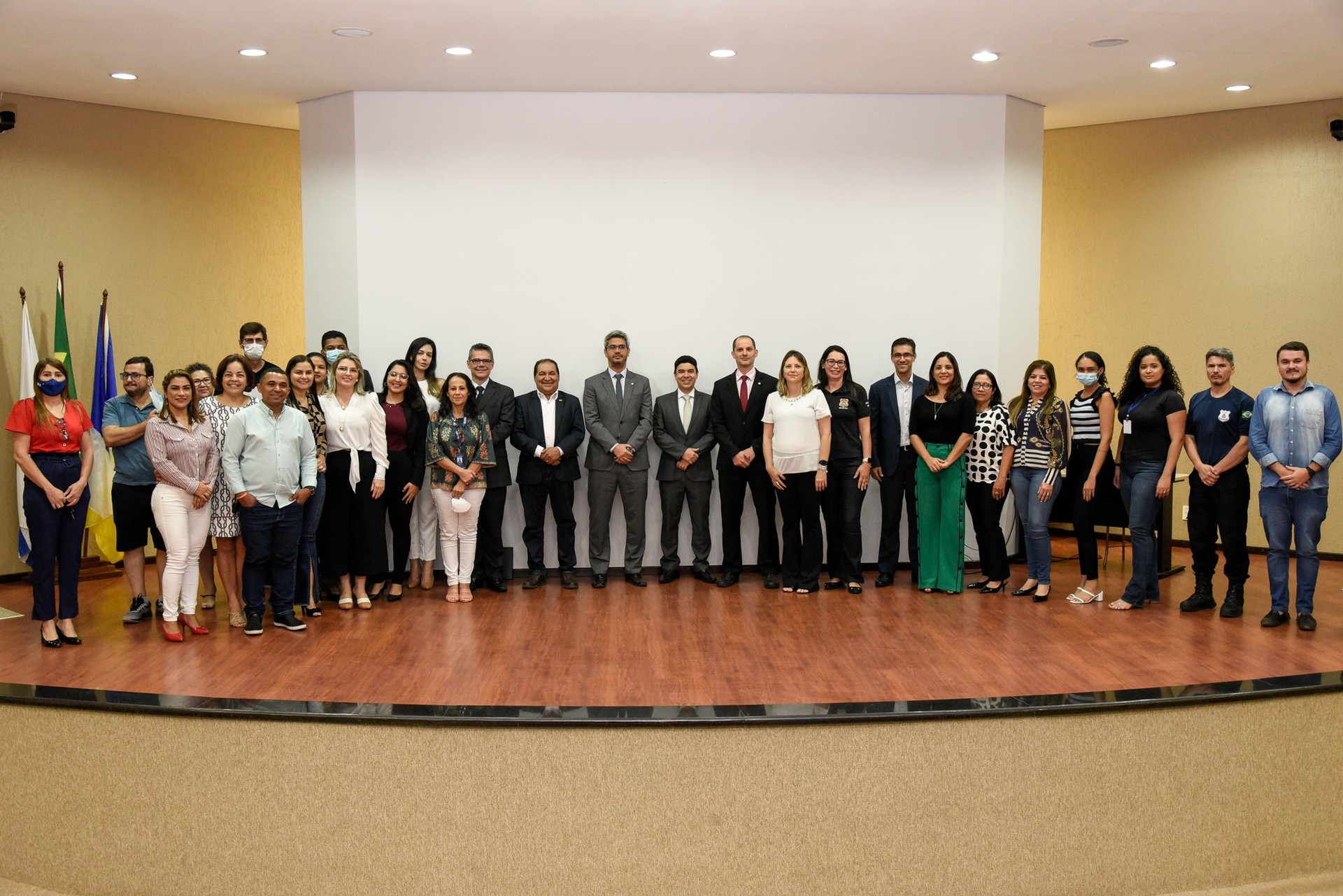 Registro dos participantes da reunião