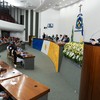 O promotor de Justiça Benedicto Guedes participou de solenidade de homenagem ao Dia do Estudante