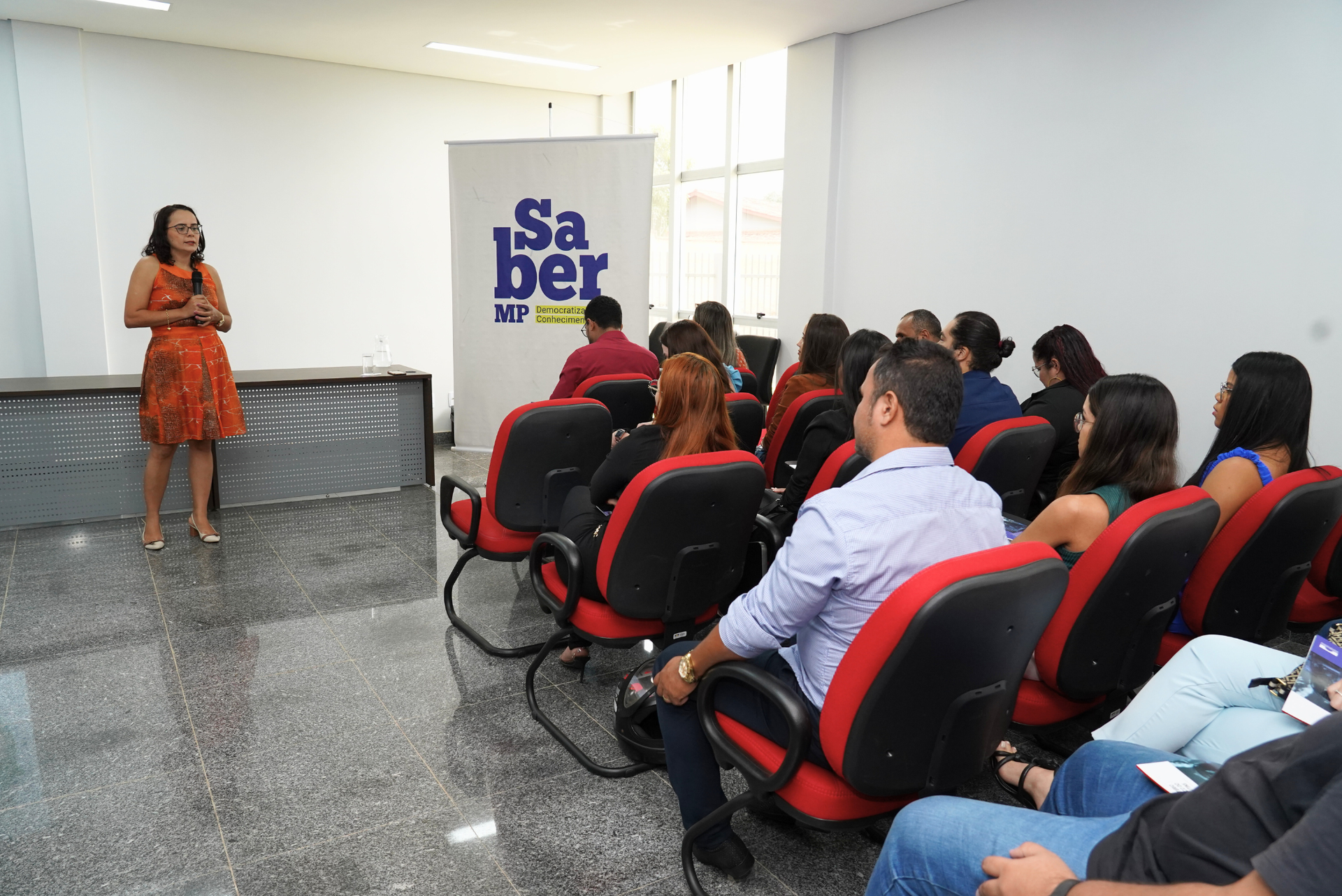 Palestra abordou o Ministério Público e suas atribuições