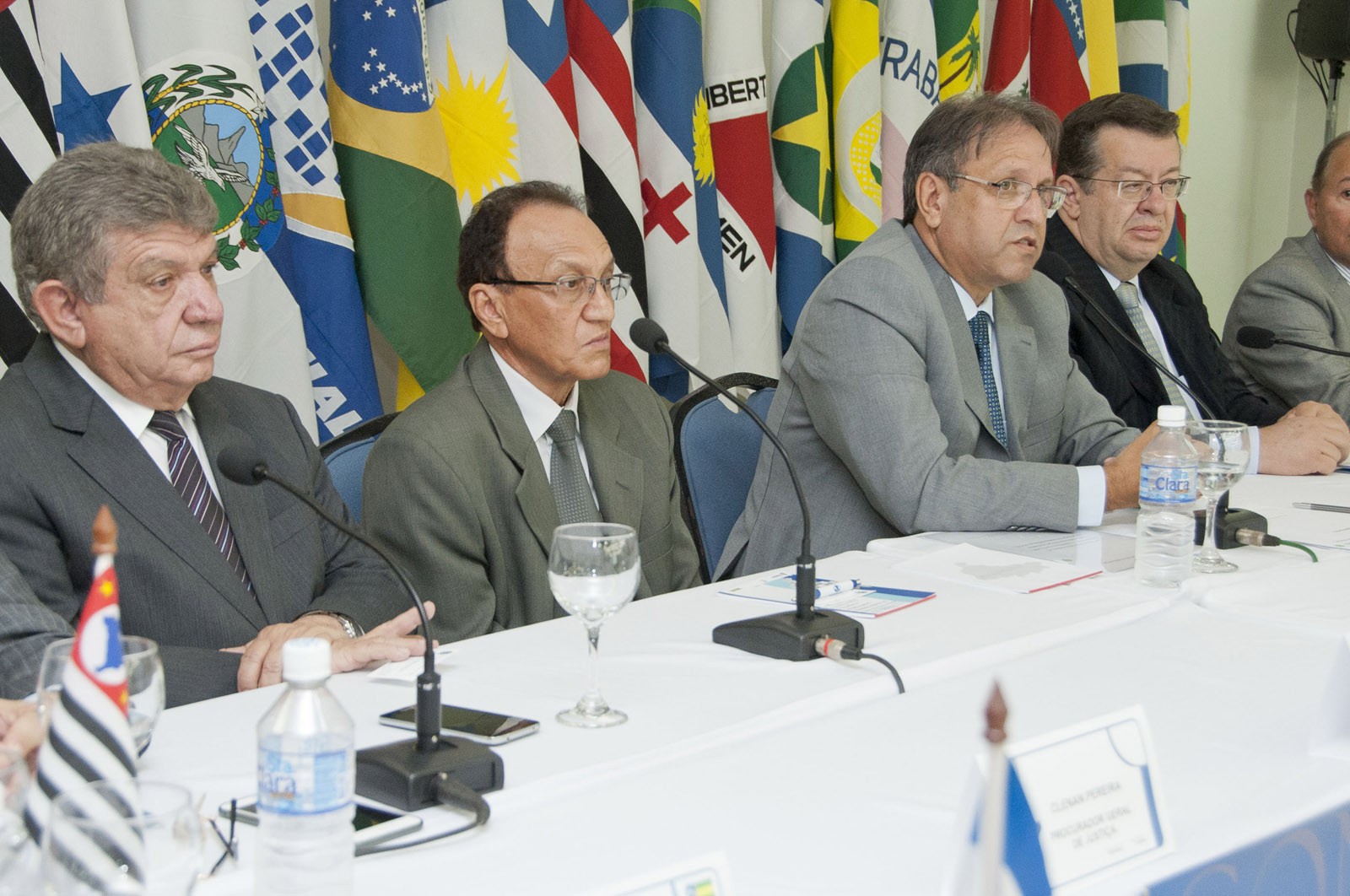 Clenan Renaut de Melo Pereira na abertura da 57ª reunião do 
