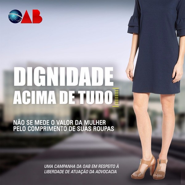 Dignidade acima de tudo!