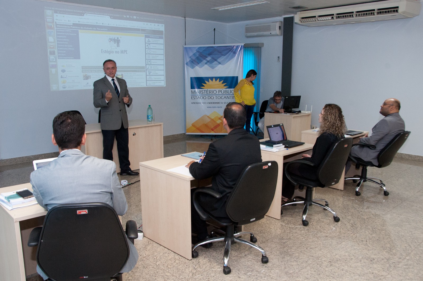 Abertura do curso para novos promotores