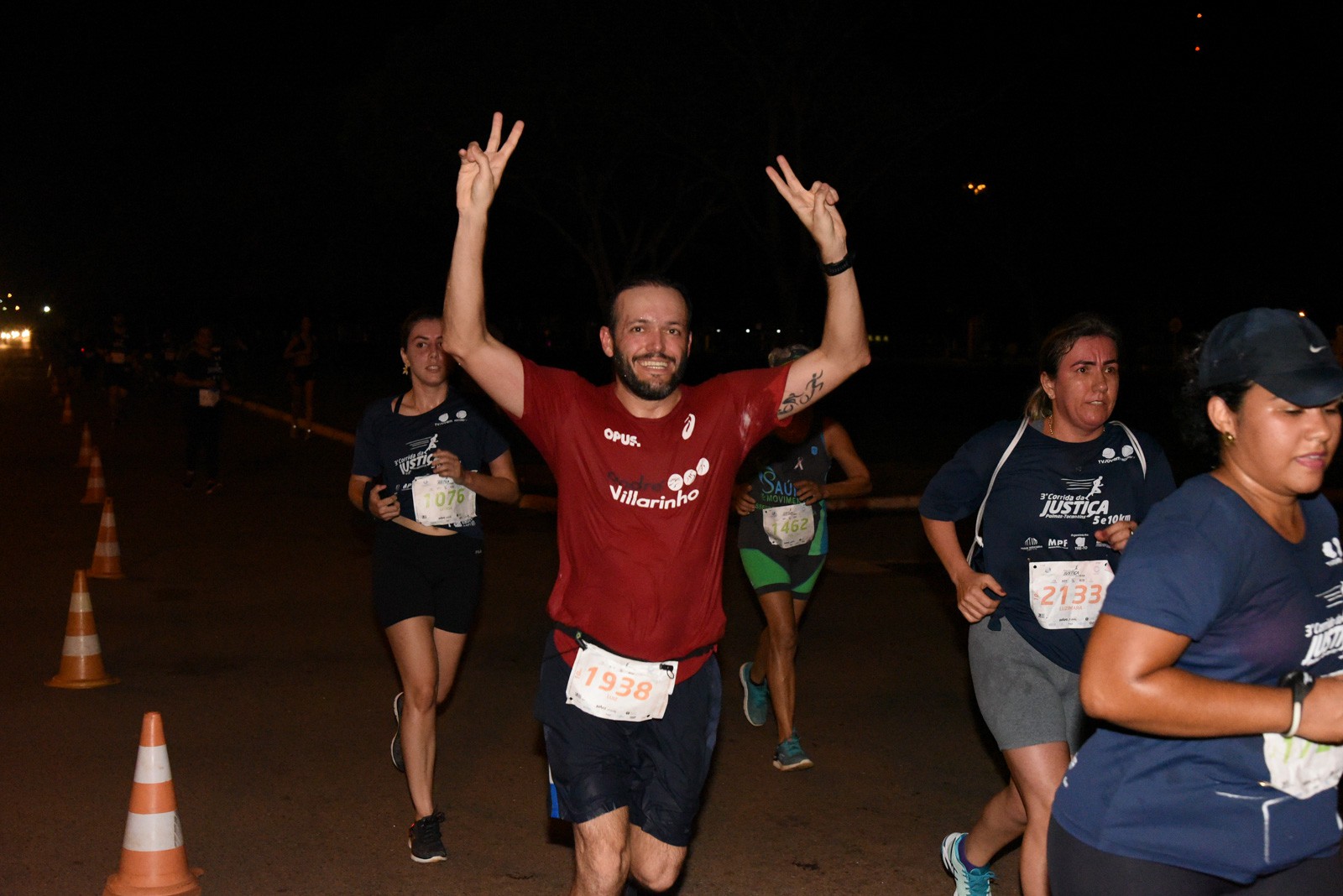 O promotor de Justiça Luis Antônio ficou com o 4º lugar na categoria 35- 44 anos, percurso 10 km