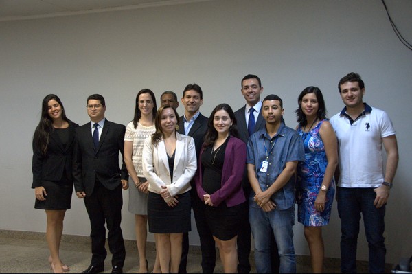 Membros e equipe do Cesaf no encerramento do curso