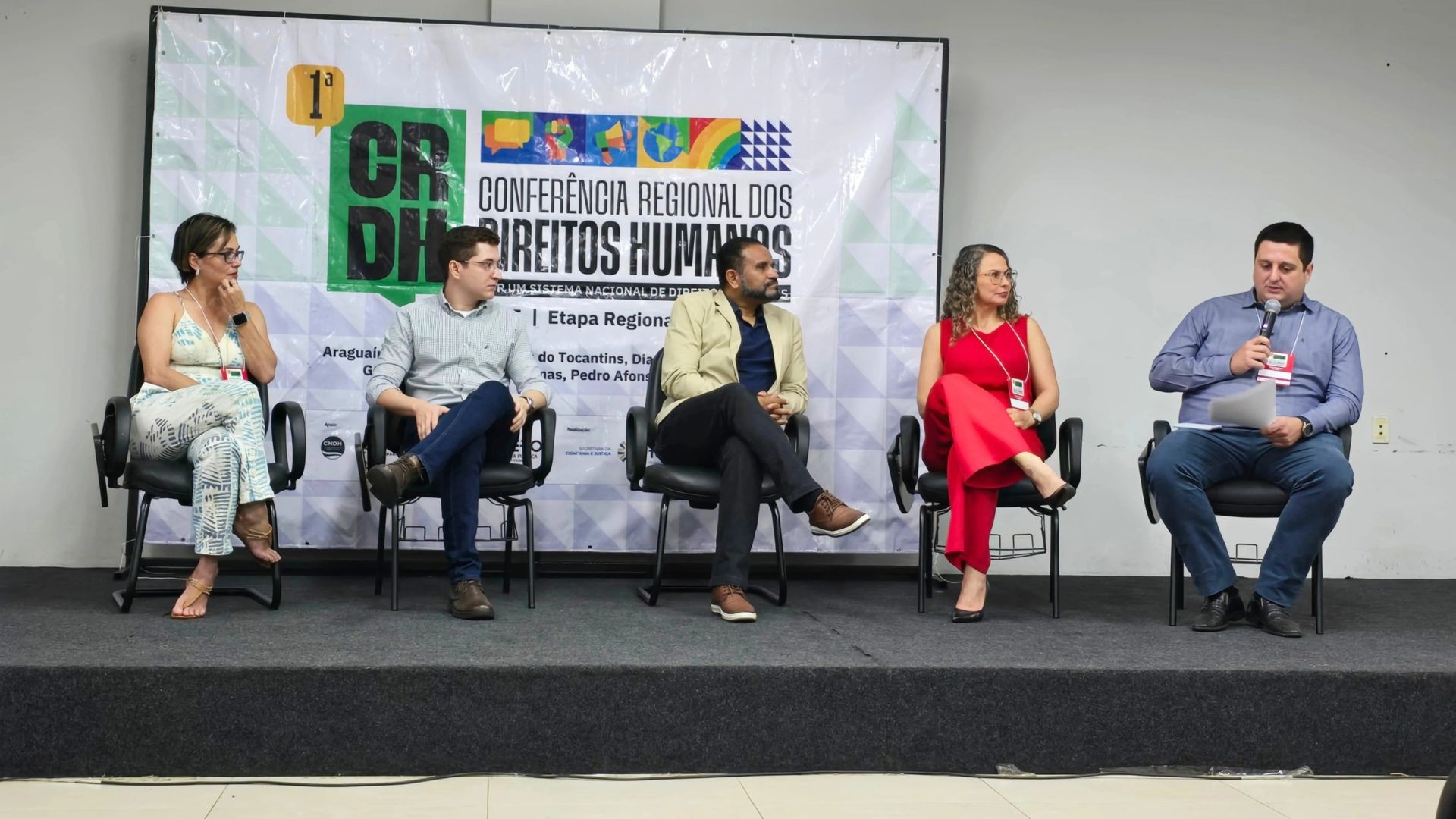 Evento reuniu poder público e sociedade civil para debater a construção de um Sistema Nacional de Direitos Humanos e fortalecer as políticas públicas no Tocantins