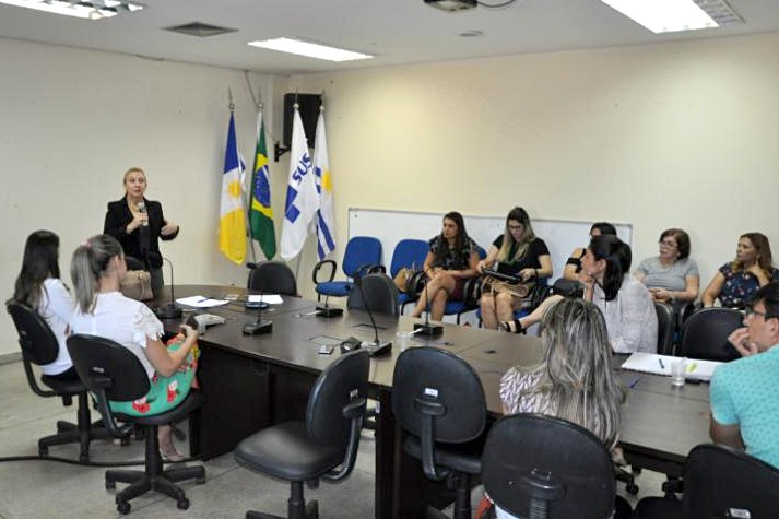 Promotora de Justiça Maria Roseli representou o MPE