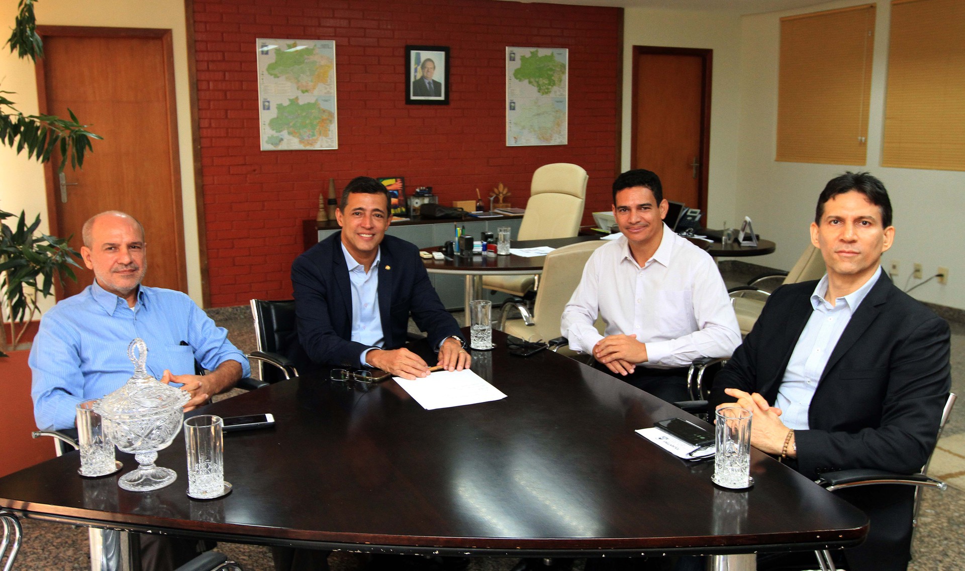 Os promotores apresentaram ao gestor as atribuições das Promotorias Regionais ambientais