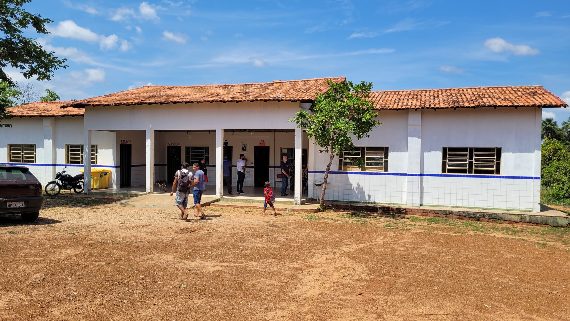 Escola Municipal Criança Alegre, que atende crianças do primeiro ao quinto ano
