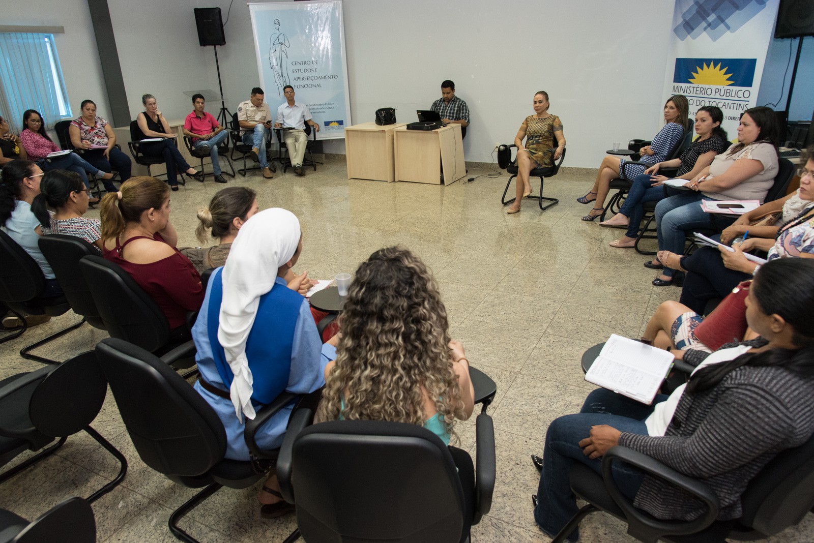 Reunião aconteceu nesta quarta-feira, 09, na sede do MPE em Palmas