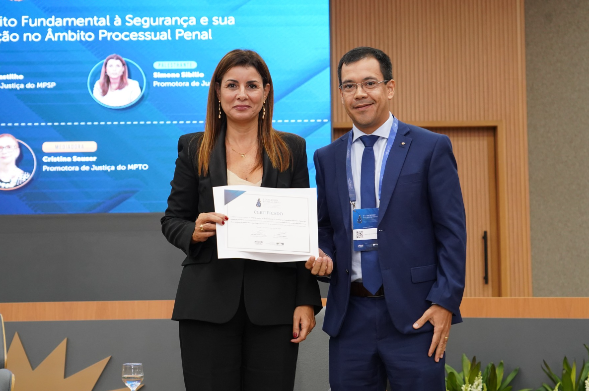 Os participantes receberam certificado