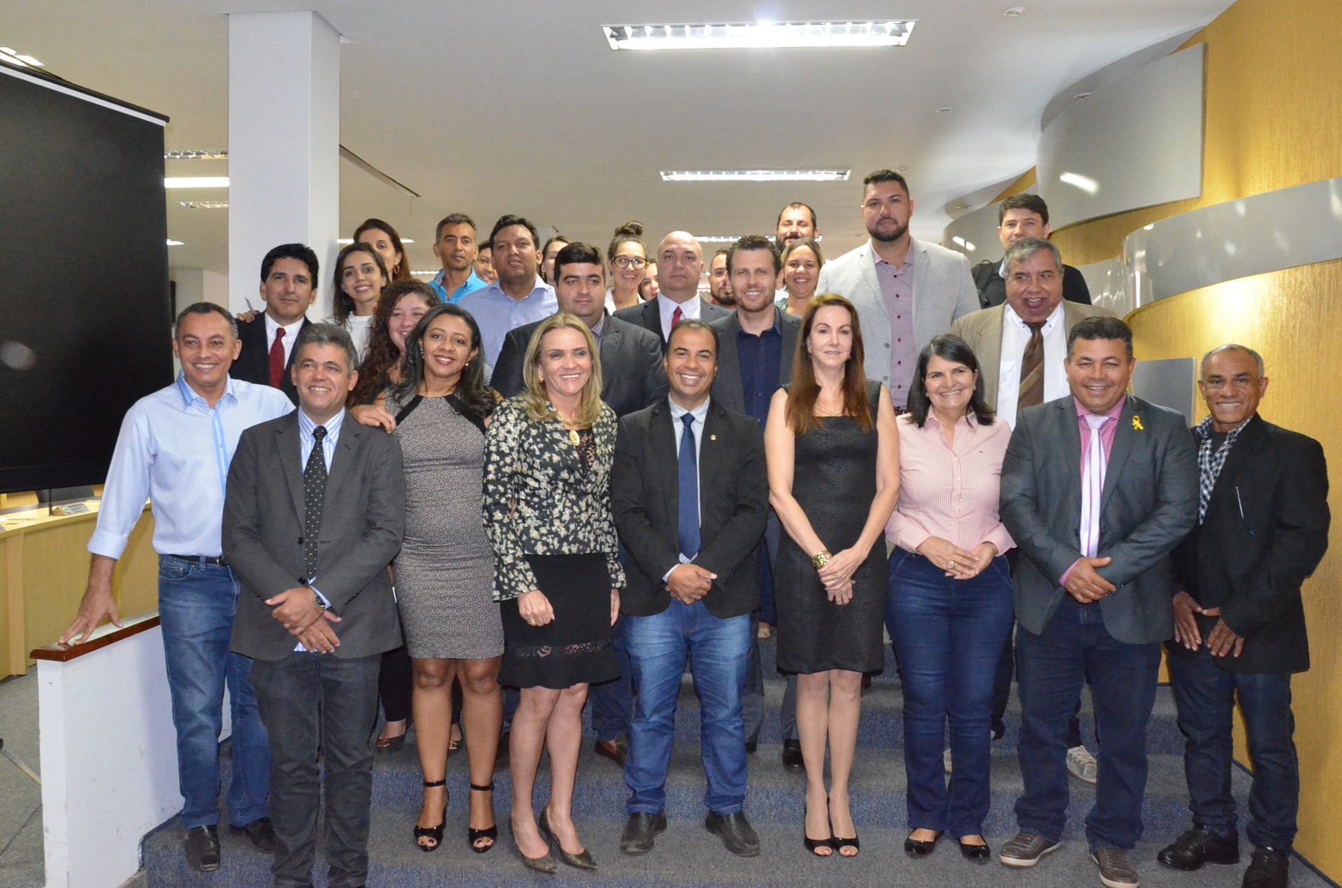 A Audiência contou com diversas autoridades