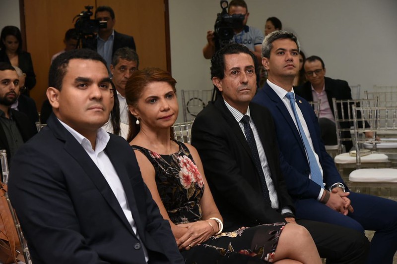 Integrantes do MPTO participaram da solenidade
