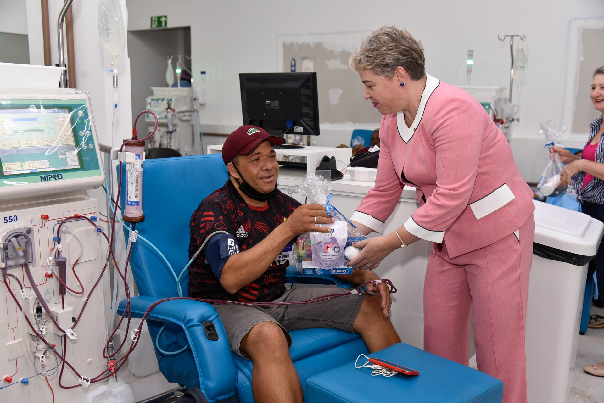 Entrega de Kits a pacientes de hemodiálise