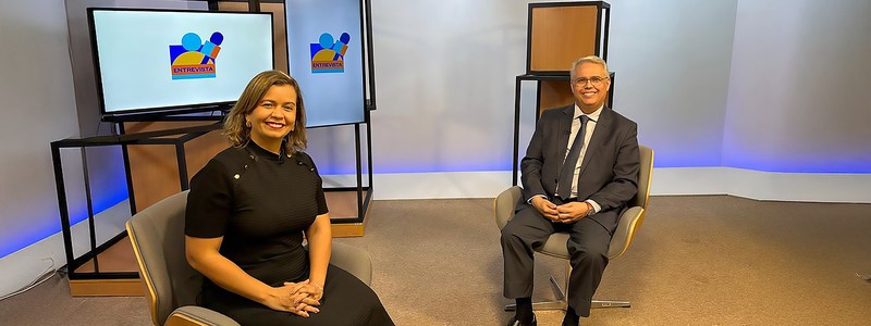 No quadro Entrevista, o conselheiro Severiano Costandrade fala do projeto “TCE de Olho no Futuro: Aliança pela Primeira Infância”