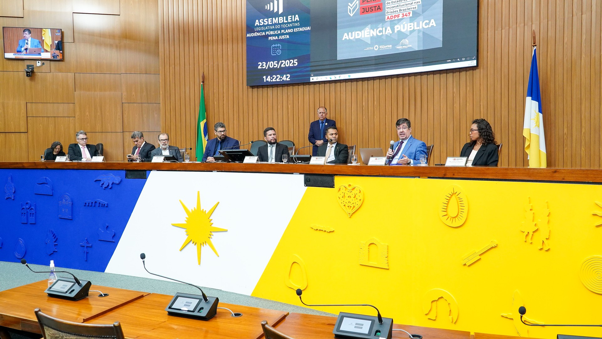 A audiência foi realiza na sede na Assembleia Legislativa do Tocantins em Palmas