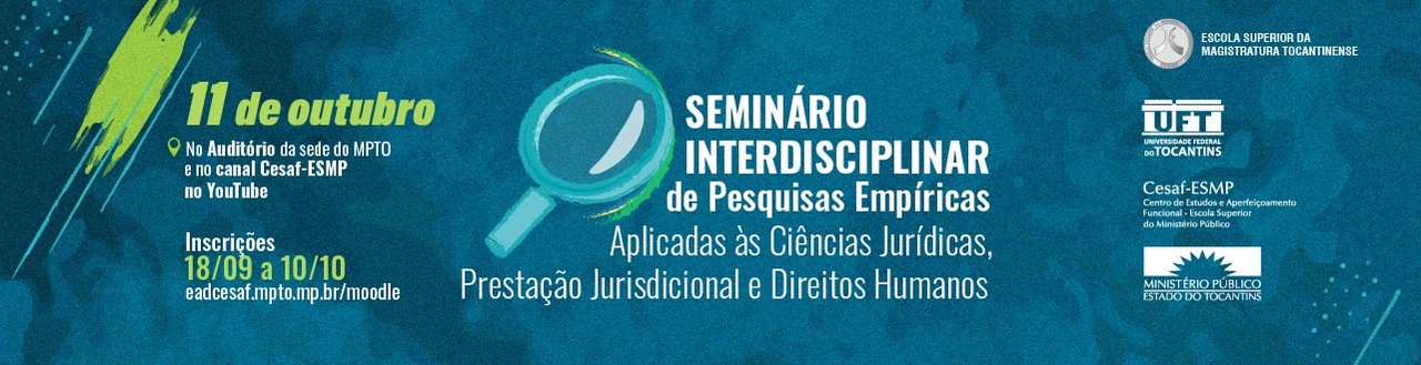 Seminário Interdisciplinar de Pesquisas Empíricas Aplicadas às Ciências Jurídicas, Prestação Jurisdicional e Direitos Humanos