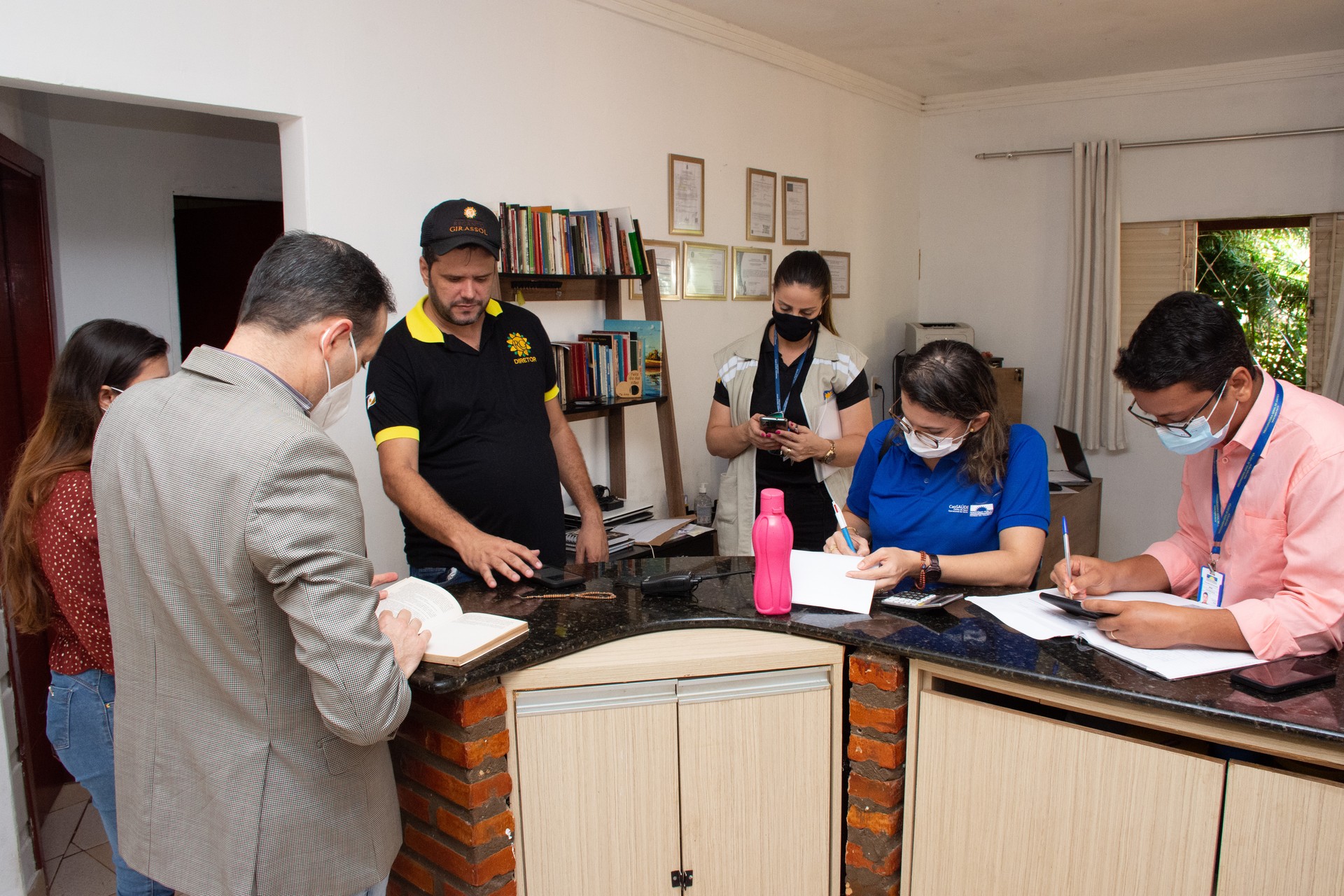 7ª Promotoria de Justiça de Porto Nacional e CaoSaúde  realizaram vistoria  no  Centro Terapêutico Recanto Girassol, em Luzimangues