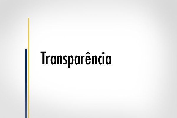 O link está disposto no Portal Transparência