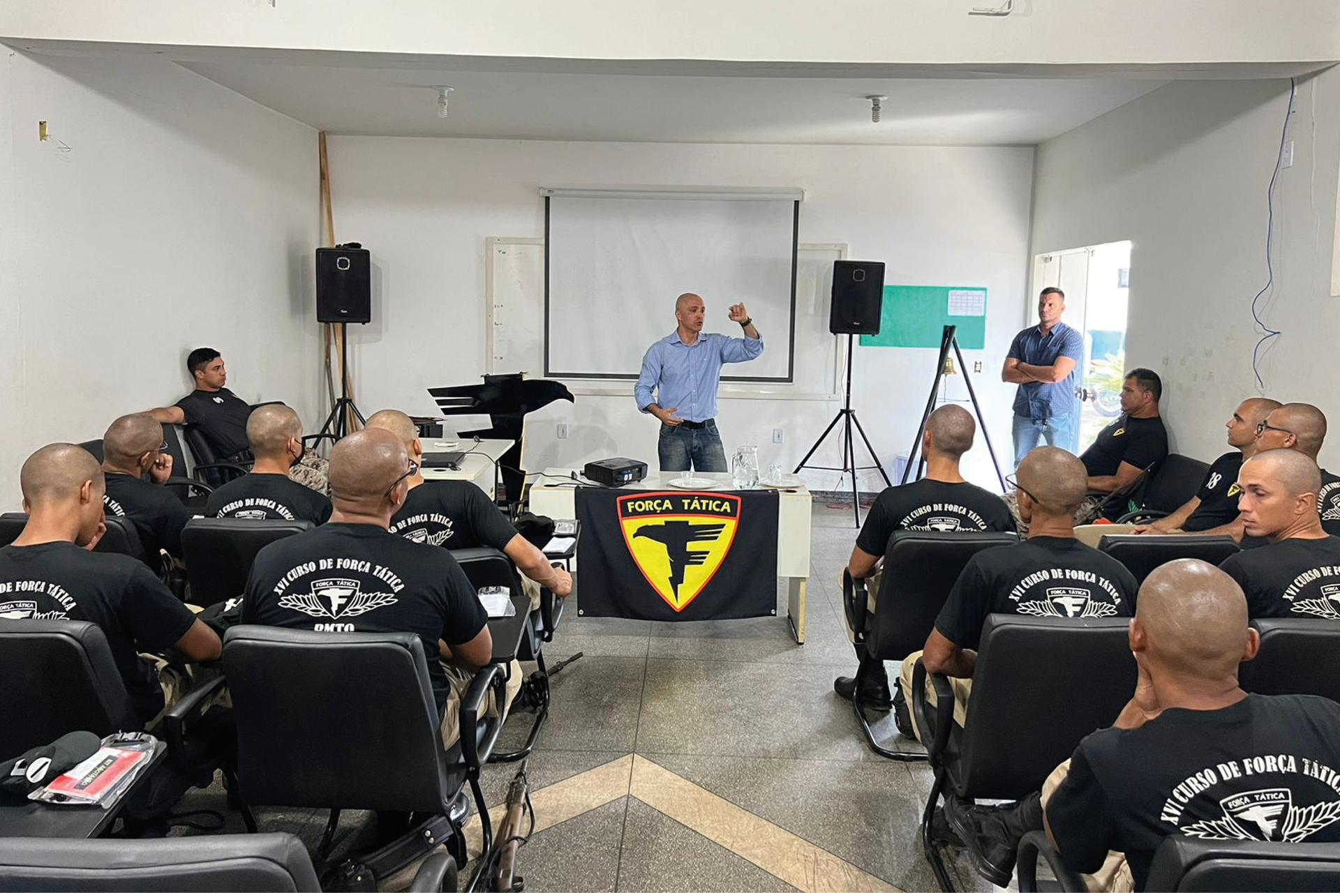 Palestra foi ministrada pelo promotor de Justiça Mateus Ribeiro dos Reis.