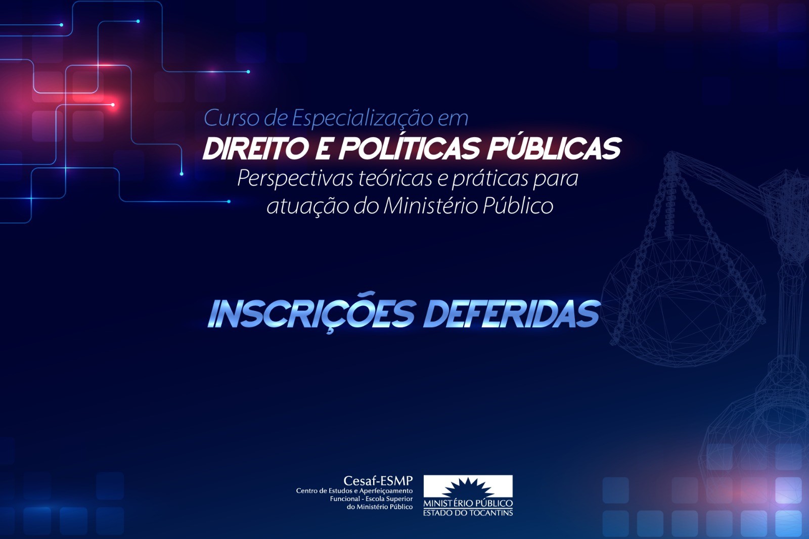 Inscrições deferidas