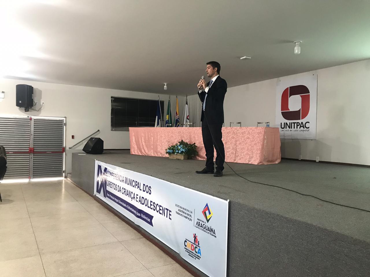 Palestra foi proferida pelo promotor de Justiça Sidney Fiori