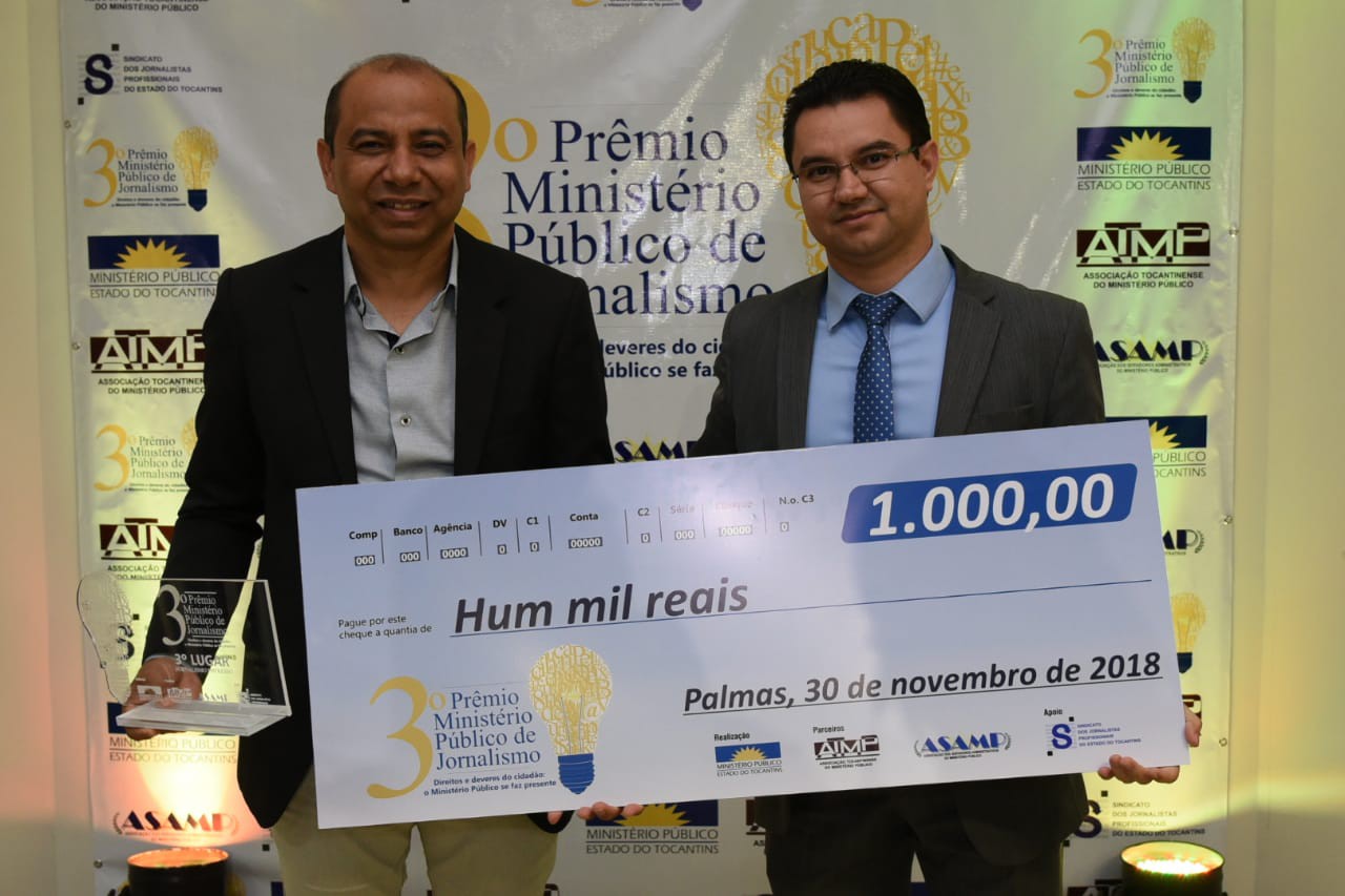  Dermival Pereira - 3º Lugar na categoria impresso