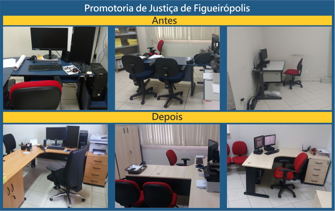Mobiliário renovado em Figeurópolis