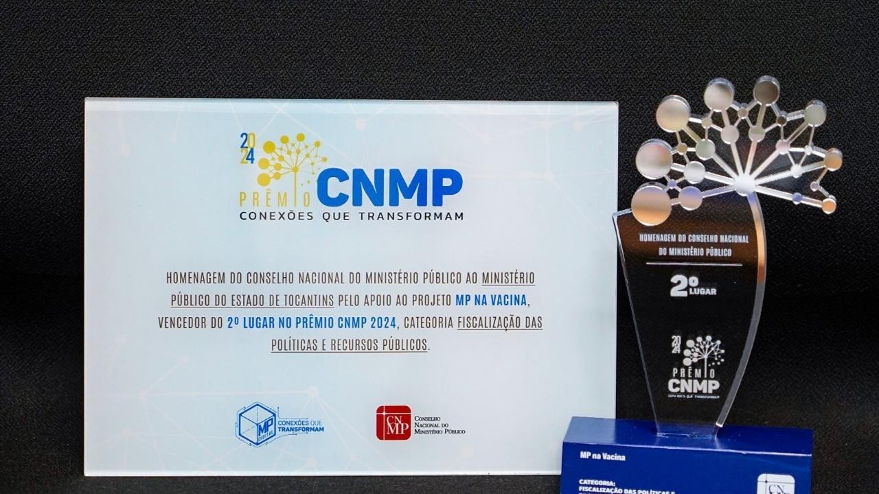 O projeto MP na Vacina conquistou o segundo lugar no Prêmio CNMP 2024