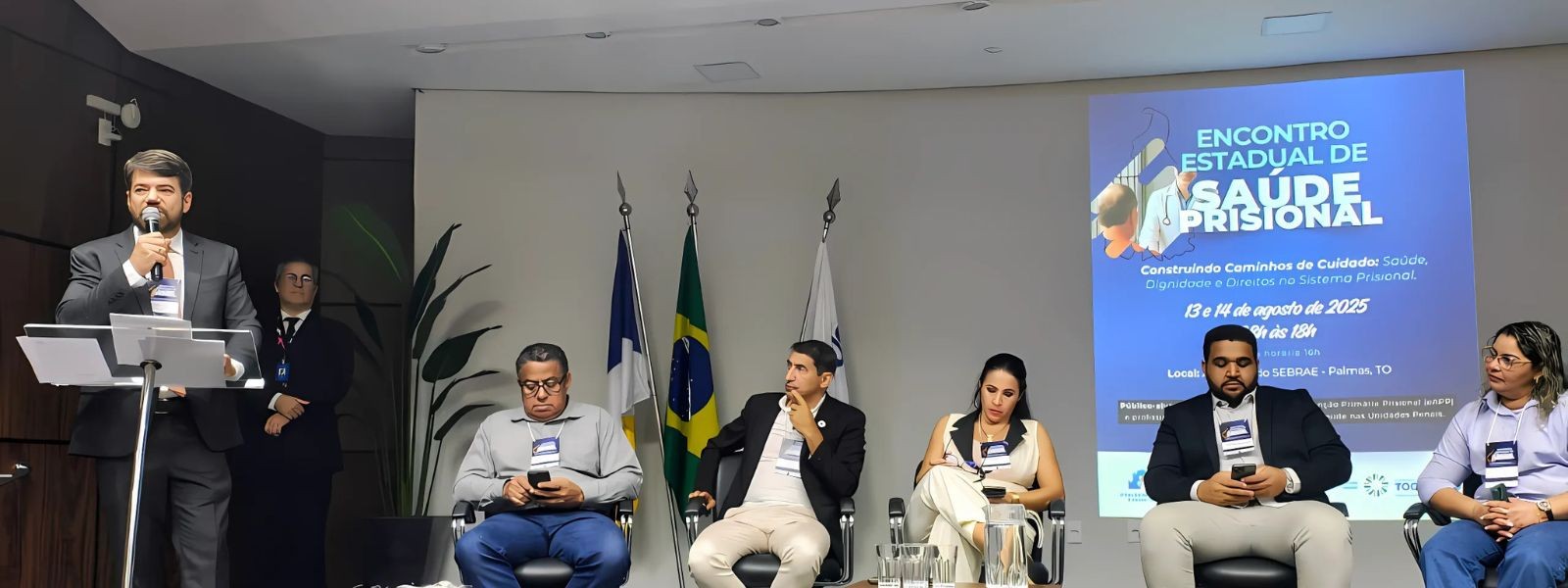 Promotor de Justiça Thiago Vilela participou do evento