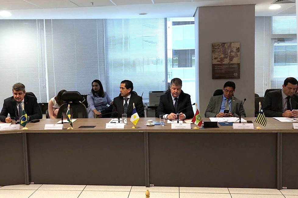 A reunião aconteceu em Brasilia (DF)