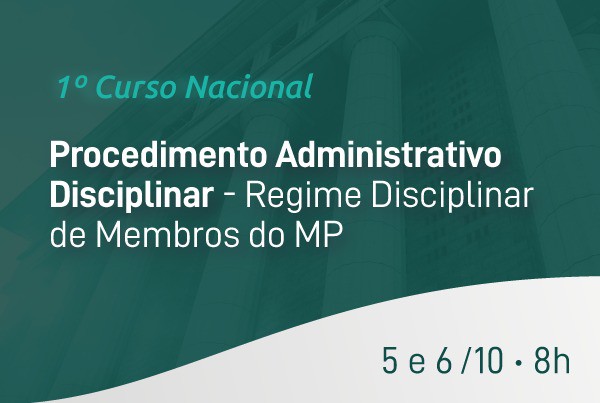 O curso será realizado nos dias 5 e 6 de outubro de 2021.