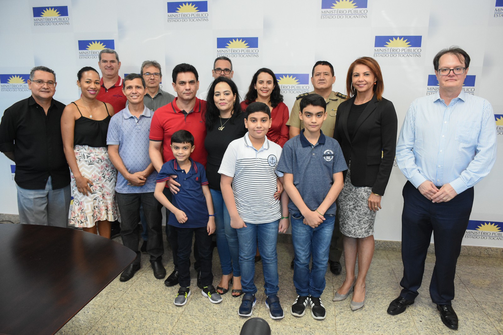 Amigos e familiares prestigiaram a solenidade