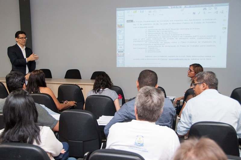 Reunião foi realizada no MPE em Palmas