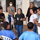 Ministério Público durante visita a migrantes venezuelanos