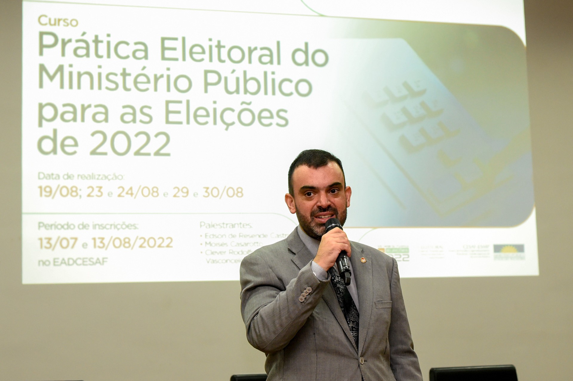 O curso é uma iniciativa do Grupo de Trabalho Eleitoral (GTE)