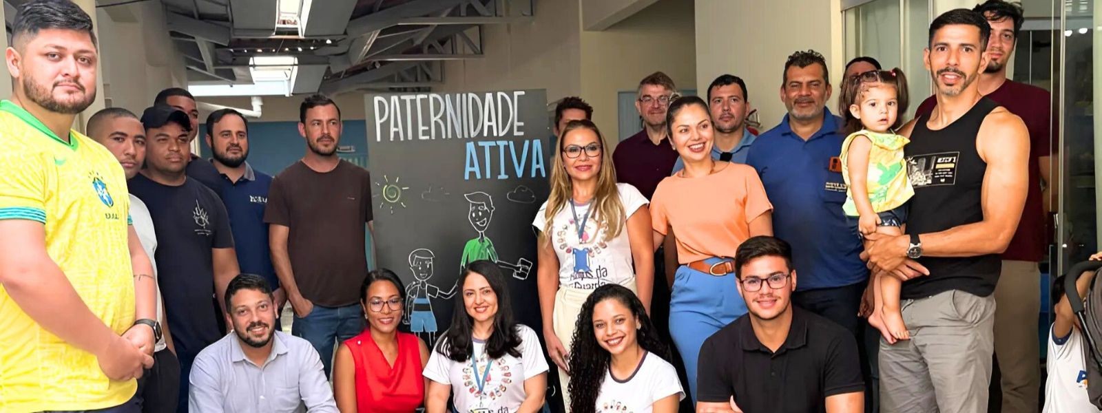 Primeiro encontro do projeto Paternidade Ativa